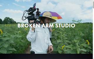 Broken Arm Studio website