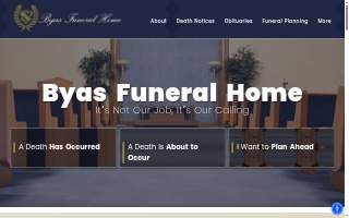 Byas Funeral Home Inc website