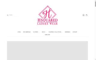 H Squared Boutique website