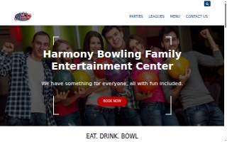 Harmony Bowling website