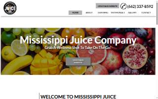 Mississippi Juice Company website
