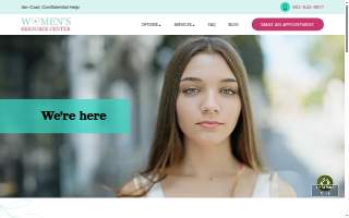 Women's Resource Center website