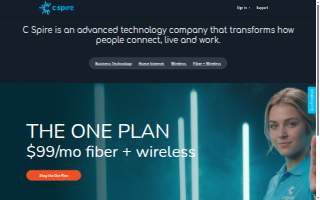 C Spire of Clinton website