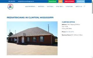 Children's Medical Group of Clinton website