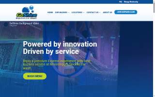 Goshine Express Car Wash of Clinton website
