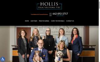 Hollis Legal Solutions, PLLC website