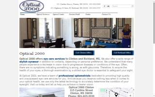 Optical 2000 website