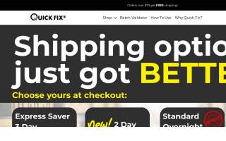 Quickfix website
