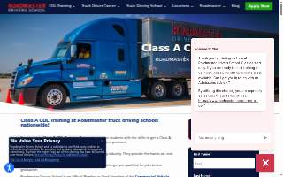 Roadmaster Drivers School of Atlanta website