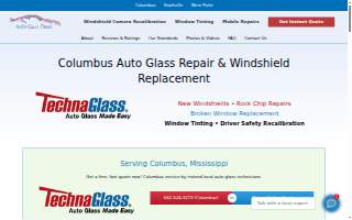 Auto Glass website