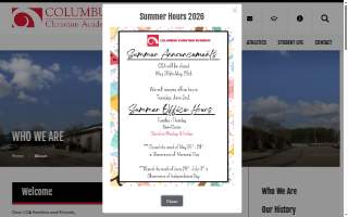 Columbus Christian School website