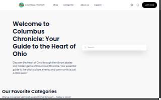Columbus Club website