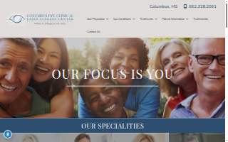 Columbus Eye Clinic & Laser Surgery Center website