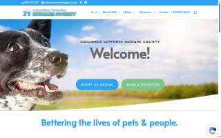 Columbus-Lowndes Humane Society website