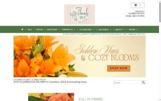 Florals on 5th website