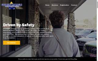 Golden Triangle Driving Academy of Columbus website
