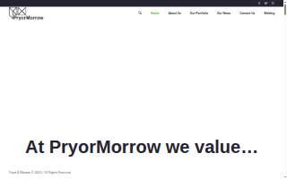 PryorMorrow PC website