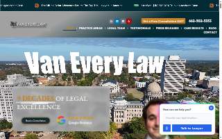 Van Every Law website