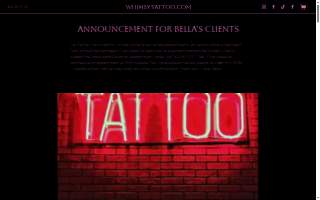 Whimsy Tattoo website