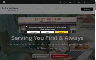 Bailey Williams Insurance, Inc. website
