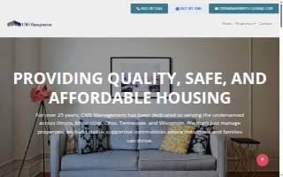 CMS Management website