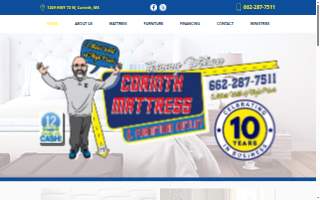Corinth Mattress & Furniture Outlet website