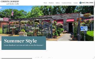 Corinth Nursery & Garden Center website