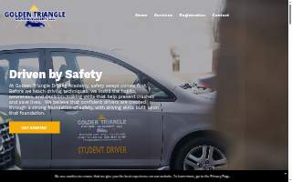 Golden Triangle Driving Academy of Corinth website