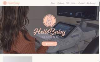 Hello Baby Imaging | 3D/4D Ultrasound Studio website