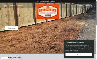 Hughes Fence website