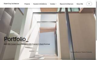 Robert Gray Architect website