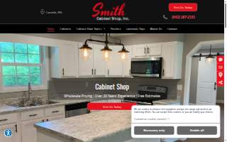Smith Cabinet Shop Inc. website