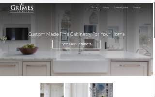 Grimes Cabinets & Tops Inc website