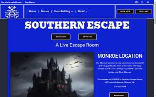 Southern Event Productions of D'Iberville website