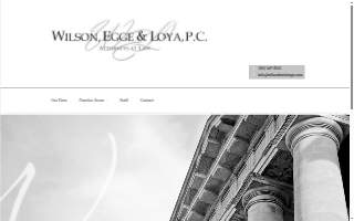 Wilson Law Firm P.C. website