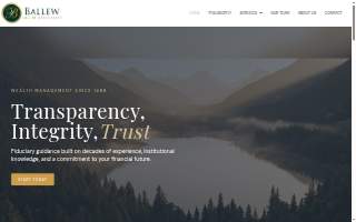 Ballew Wealth Management website