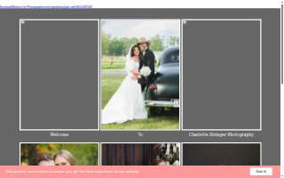Charlotte Stringer Photography website