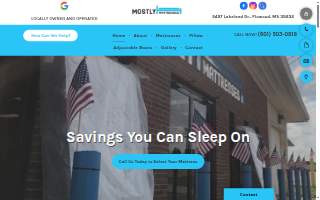 Mostly Mattresses of Flowood website