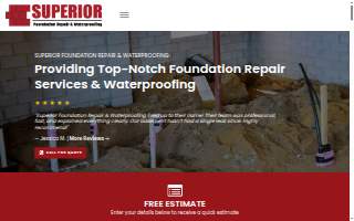 Superior Foundation Services of Flowood website