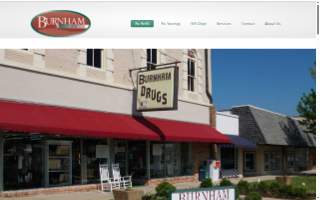 Burnham Drugs website