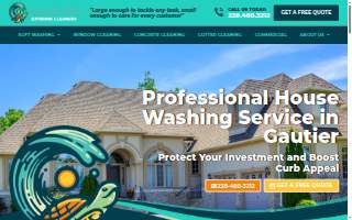 Coastal Exterior Cleaners of Gautier website