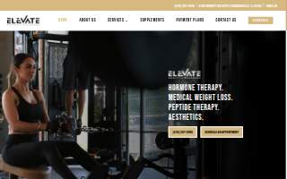 Elevate Health Wellness- Clinic and Ultrasound website