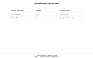 Navigator Credit Union of Ocean Springs website