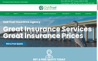 OakTrust Insurance Group website