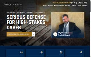 Pierce Law Firm Asbestos & Mesotheliomia Claims website