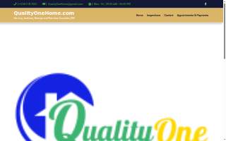 Quality One Home Inspections of Gautier website