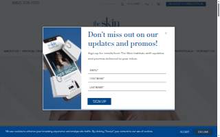 The Skin Institute website