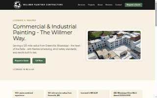 Willmer Painting Contractors, Inc website