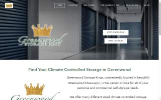 Greenwood Storage King website