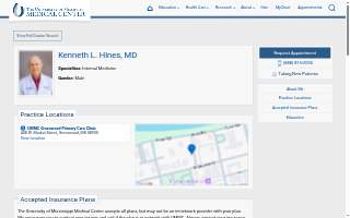 Hines Kenneth MD website